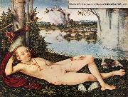 CRANACH, Lucas the Elder Nymph of the Spring china oil painting reproduction